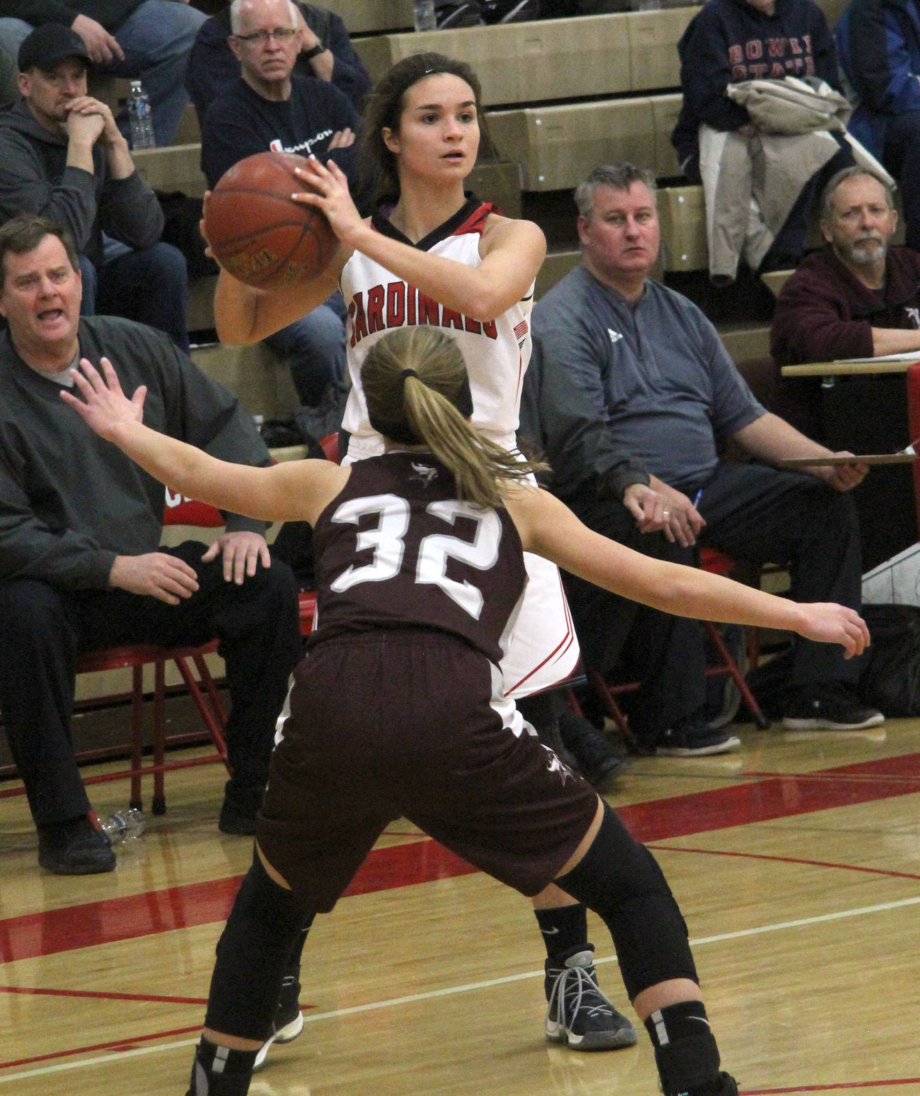 Holmen at Chi-Hi girls basketball 1-2-18